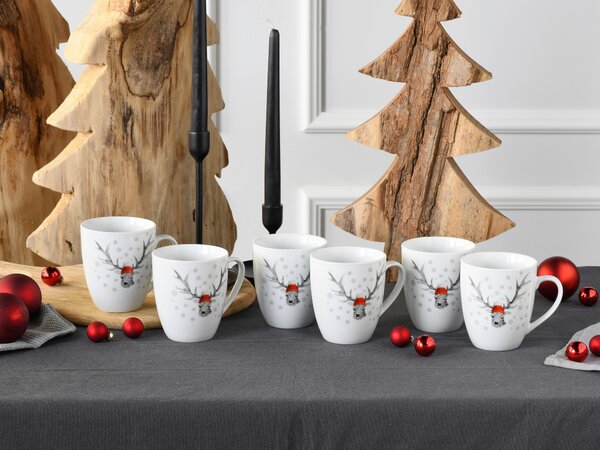 SADA HRNČEKOV NA KÁVU porcelán keramika Creatable - Jedálenské sety, Online Only