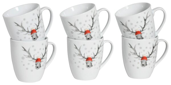 SADA HRNČEKOV NA KÁVU porcelán keramika Creatable - Jedálenské sety, Online Only