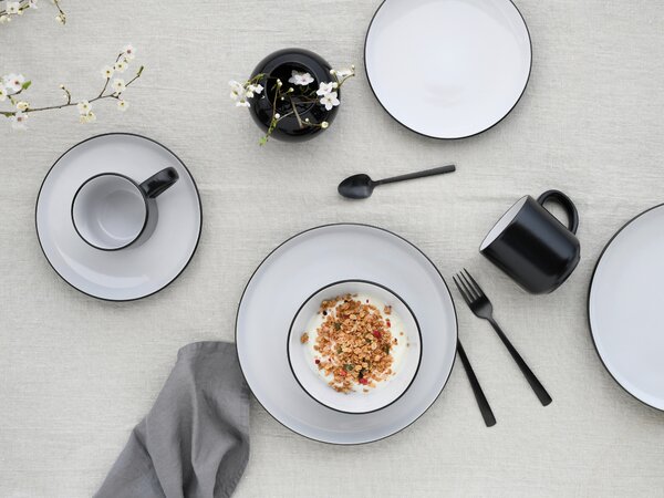 KOMBINOVANÝ SERVIS, 16-dielne, kamenina Creatable - Online Only bytové doplnky, Online Only