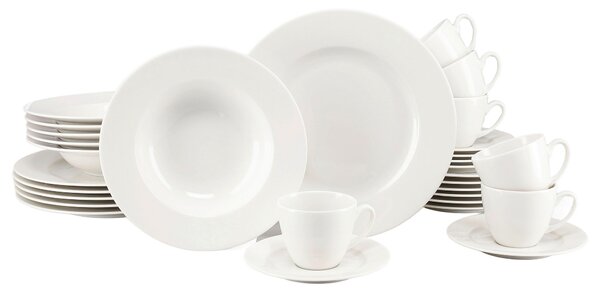 KOMBINOVANÝ SERVIS, 30-dielne, porcelán Creatable - Online Only bytové doplnky, Online Only