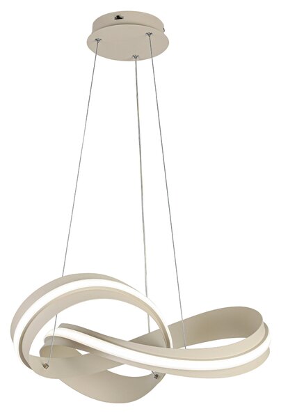 ZÁVESNÉ LED SVIETIDLO, 52/52/120 cm Novel - Interiérové svietidlá