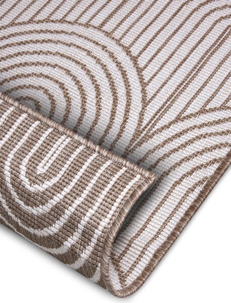 Hanse Home , Kusový koberec Pangli 105850 Linen – na von aj na doma, 80x150, hnedá, chodba / predsieň