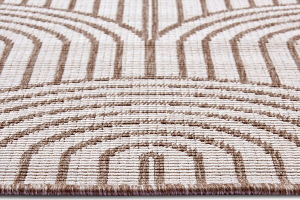 Hanse Home , Kusový koberec Pangli 105850 Linen – na von aj na doma, 80x150, hnedá, chodba / predsieň