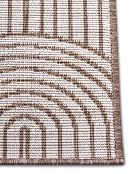 Hanse Home , Kusový koberec Pangli 105850 Linen – na von aj na doma, 80x150, hnedá, chodba / predsieň