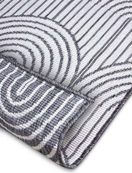 Hanse Home , Kusový koberec Pangli 105851 Silver – na von aj na doma, 80x150, šedá, chodba / predsieň