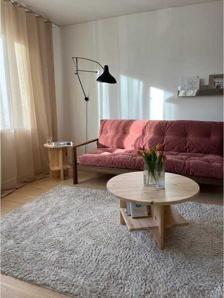 Zelená rozkladacia pohovka 205 cm Knob – Karup Design
