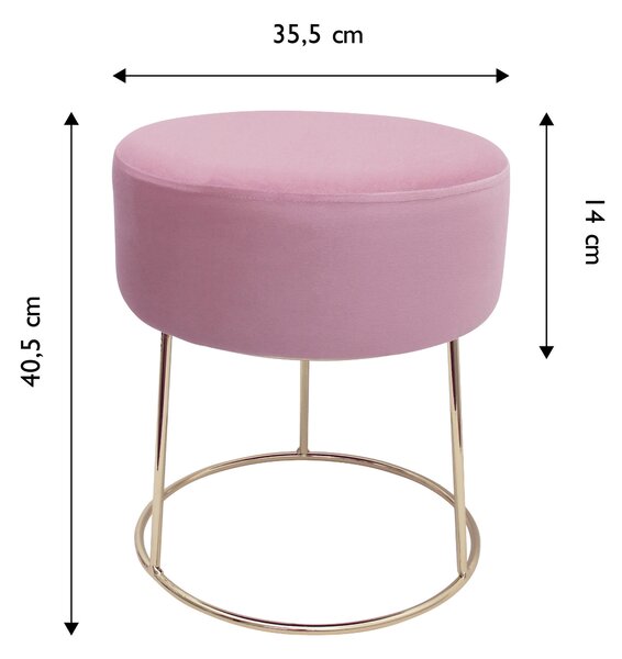 TABURETKA, textil, 35,5/40,5/35,5 cm Echtwerk - Kreslá, Online Only
