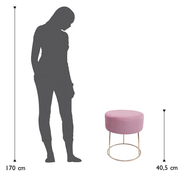 TABURETKA, textil, 35,5/40,5/35,5 cm Echtwerk - Kreslá, Online Only