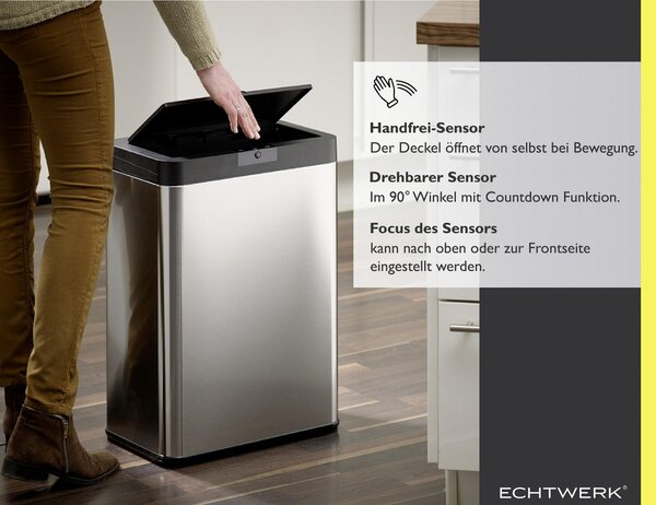 ODPADKOVÝ KÔŠ 48 l Echtwerk - Online Only bytové doplnky, Online Only