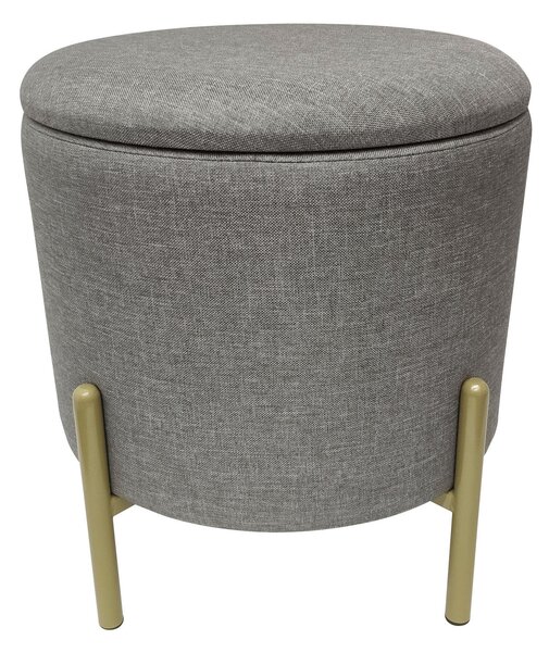 TABURETKA, textil, 36/40/36 cm Echtwerk - Kreslá, Online Only
