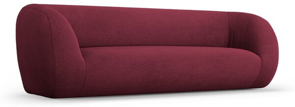Vínová pohovka z textílie buklé 230 cm Essen – Cosmopolitan Design