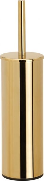 Olsen Spa WC štětka válcová na postavení nebo pověšení, 95×380×105 mm - Barva - 21 - zlatá lesklá KDBE161313060