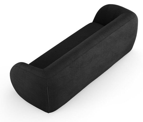 Tmavosivá pohovka z textílie buklé 230 cm Essen – Cosmopolitan Design