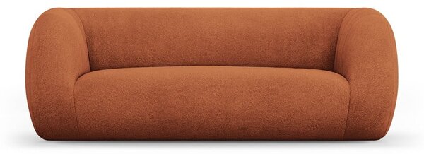 Oranžová pohovka z textílie buklé 210 cm Essen – Cosmopolitan Design