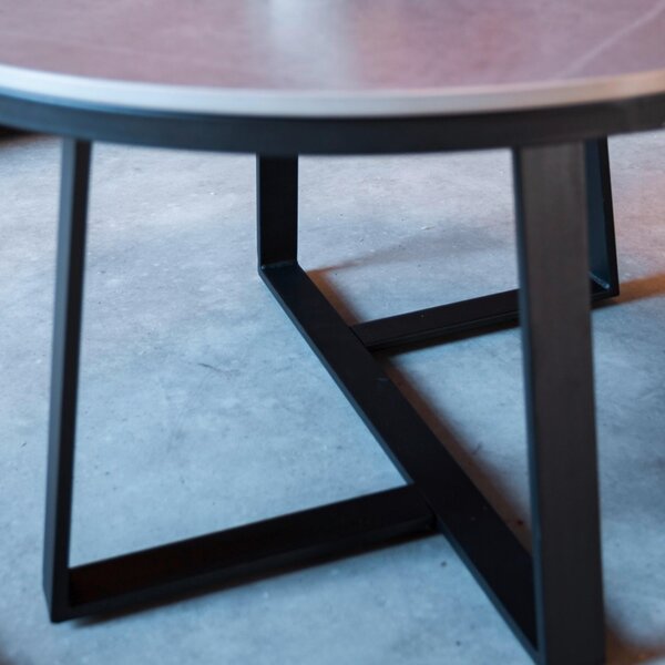 KONFERENČNÝ STOLÍK, sivá, kameň, 69/40 cm MID.YOU - Stolíky do obývačky, Online Only