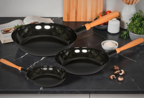 SADA PANVÍC smalt 3-dielne 20+24+26 cm Riess - Online Only bytové doplnky, Online Only