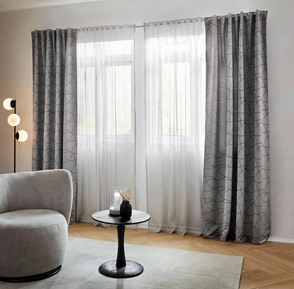 HOTOVÝ ZÁVES, nepriehľadné, 140/245 cm Dieter Knoll - Záclony & závesy