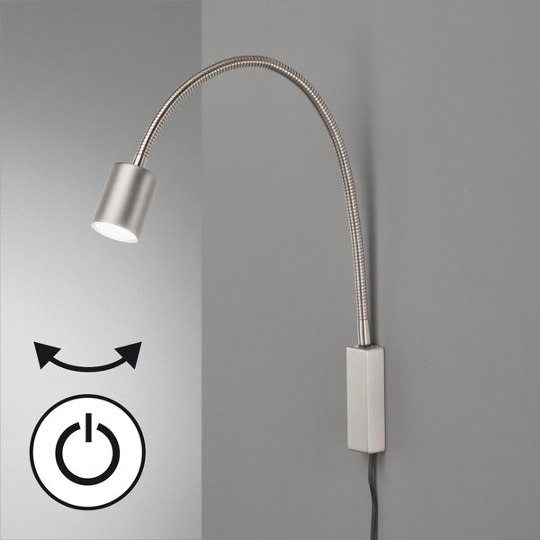 NÁSTENNÉ LED SVIETIDLO, 6/6/52 cm Fischer & Honsel - Online Only bytové doplnky, Online Only