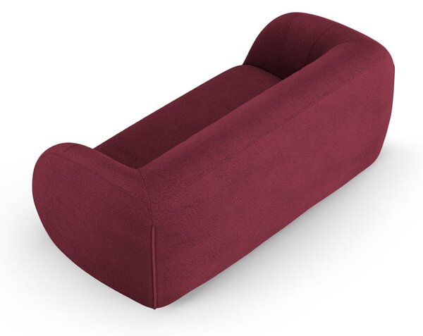 Vínová pohovka z textílie buklé 210 cm Essen – Cosmopolitan Design