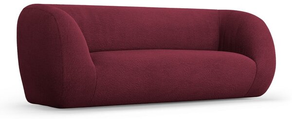 Vínová pohovka z textílie buklé 210 cm Essen – Cosmopolitan Design