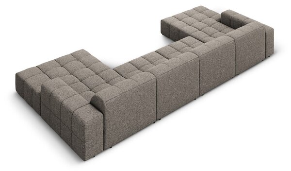 Tmavosivá rohová pohovka (do tvaru "U") Chicago – Cosmopolitan Design