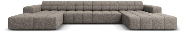 Tmavosivá rohová pohovka (do tvaru "U") Chicago – Cosmopolitan Design