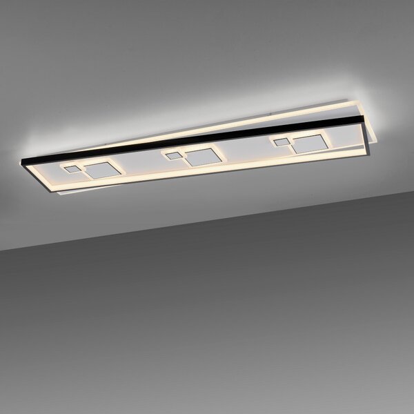 STROPNÉ LED SVIETIDLO, 97,5/30/5,5 cm - Interiérové svietidlá