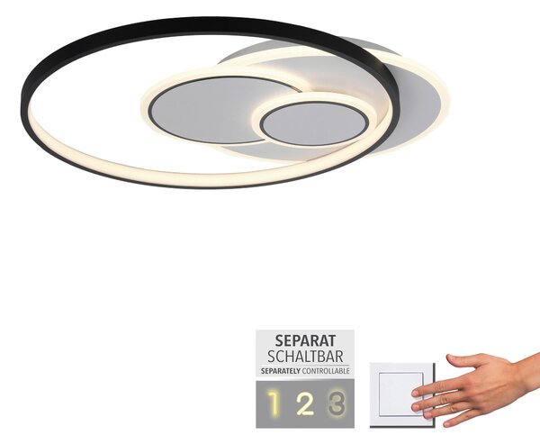 STROPNÉ LED SVIETIDLO, 55/48/6 cm - Interiérové svietidlá