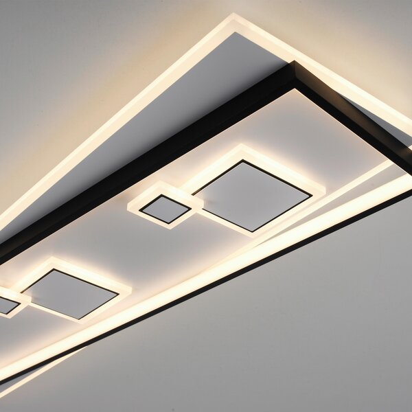 STROPNÉ LED SVIETIDLO, 97,5/30/5,5 cm - Interiérové svietidlá