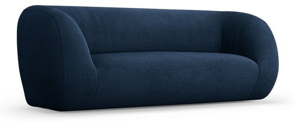 Modrá pohovka z textílie buklé 210 cm Essen – Cosmopolitan Design