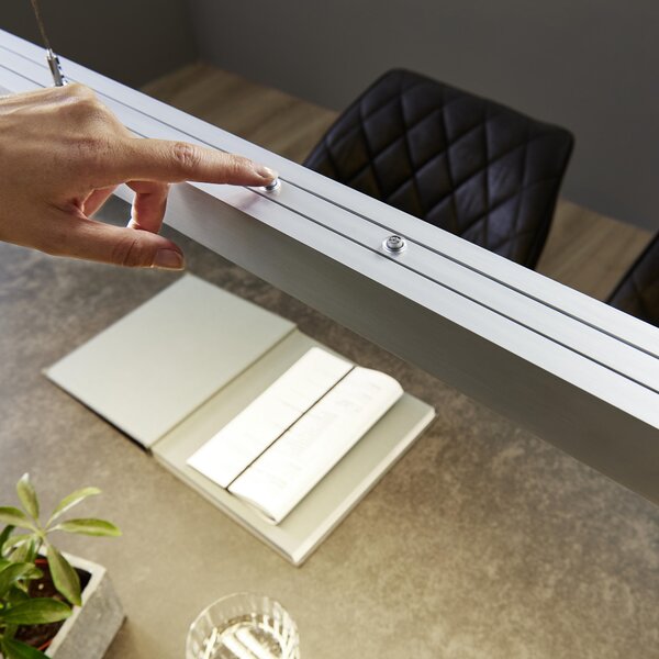 ZÁVESNÉ LED SVIETIDLO, 120-179/5,5/100-180 cm - Interiérové svietidlá