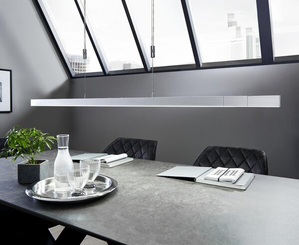 ZÁVESNÉ LED SVIETIDLO, 120-179/5,5/100-180 cm - Interiérové svietidlá