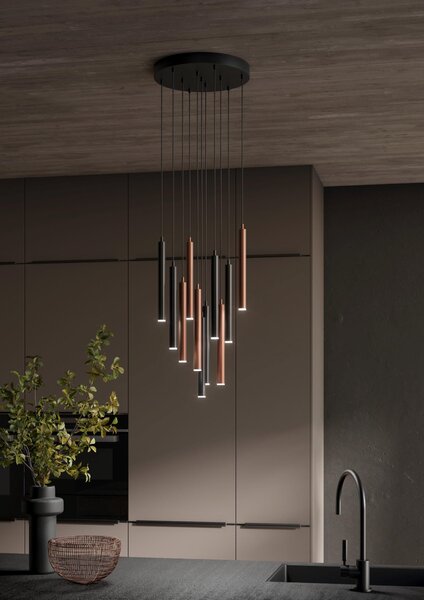 ZÁVESNÉ LED SVIETIDLO, 40/150 cm Musterring - Interiérové svietidlá