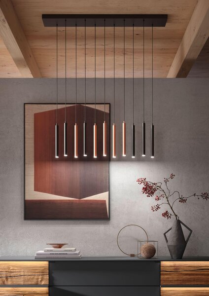 ZÁVESNÉ LED SVIETIDLO, 115/15/150 cm Musterring - Interiérové svietidlá