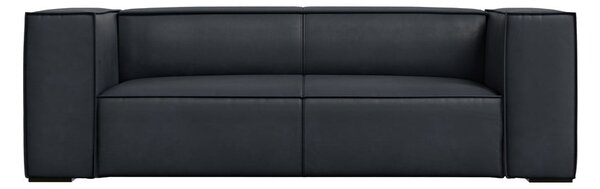 Tmavomodrá kožená pohovka 212 cm Madame – Windsor & Co Sofas