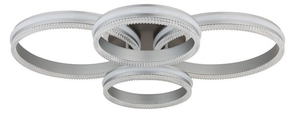 Stropné svietidlo LED 2700–6000K čierny chróm, strieborná IP20 GLOBO lighting FRANCINE 67377-90