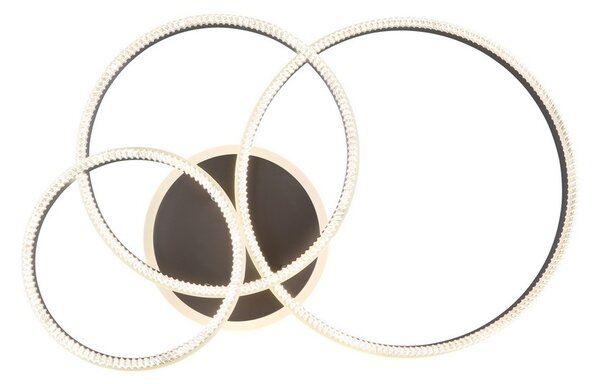 Stropné svietidlo LED 2700–6000K čierny chróm, strieborná IP20 GLOBO lighting FRANCINE 67377-72