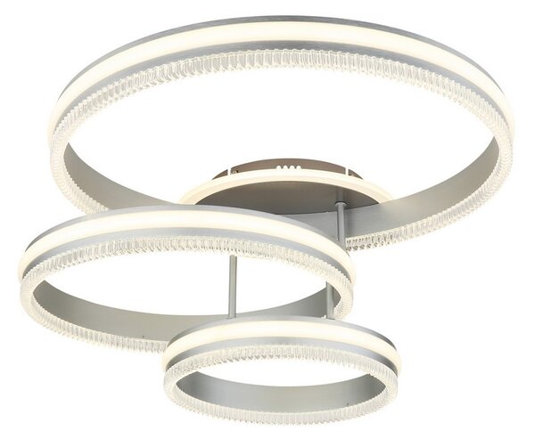 Stropné svietidlo LED 2700–6000K čierny chróm, strieborná IP20 GLOBO lighting FRANCINE 67377-72