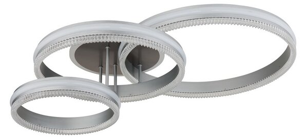 Stropné svietidlo LED 2700–6000K čierny chróm, strieborná IP20 GLOBO lighting FRANCINE 67377-72