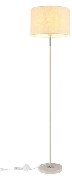 Stojacia lampa 1x E27 piesková, krémová IP20 GLOBO lighting DELEON 15968S