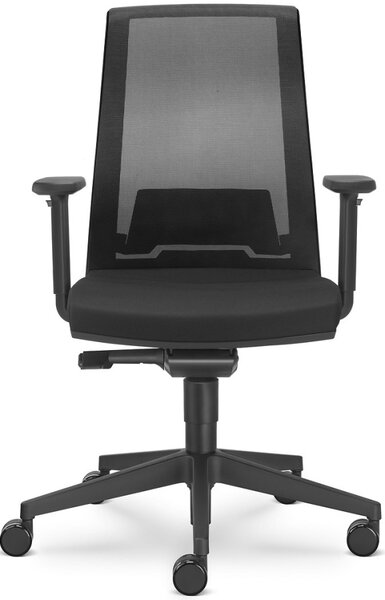LD Seating Kancelárska stolička LOOK 270-AT, čierna, skladová