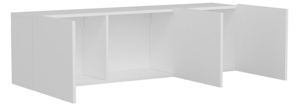 Hanah Home TV stolík White 150 cm biely
