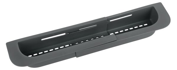 Sivý plastový teleskopický odkvapkávač do drezu 49,5x8,5 cm Fino – Wenko
