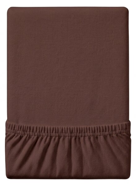Jersey plachta EXCLUSIVE tmavohnedá 90 x 200 cm