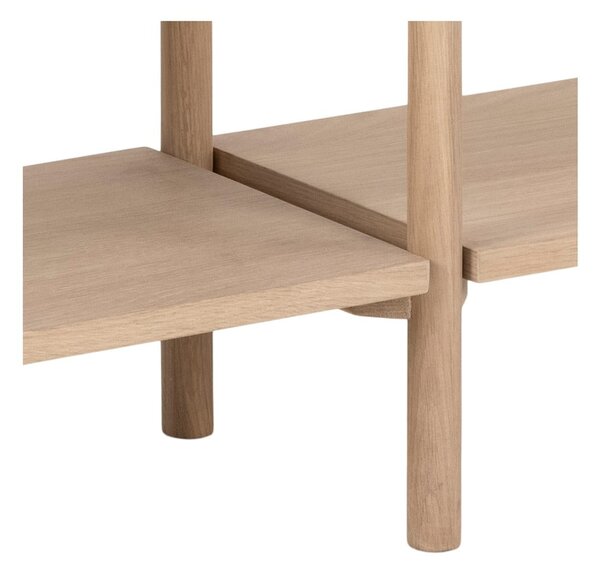 Knižnica v dekore duba v prírodnej farbe 169x88x30 cm Braidwood – Actona