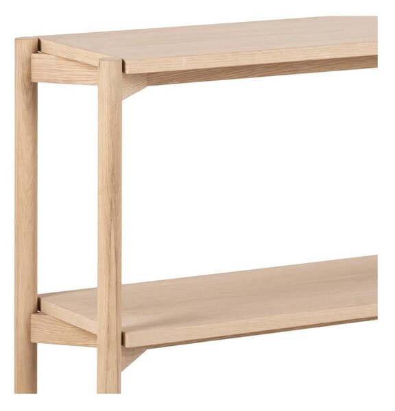 Knižnica v dekore duba v prírodnej farbe 169x88x30 cm Braidwood – Actona