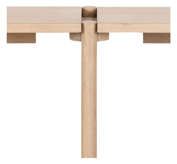 Knižnica v dekore duba v prírodnej farbe 169x88x30 cm Braidwood – Actona