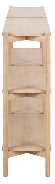 Knižnica v dekore duba v prírodnej farbe 169x88x30 cm Braidwood – Actona