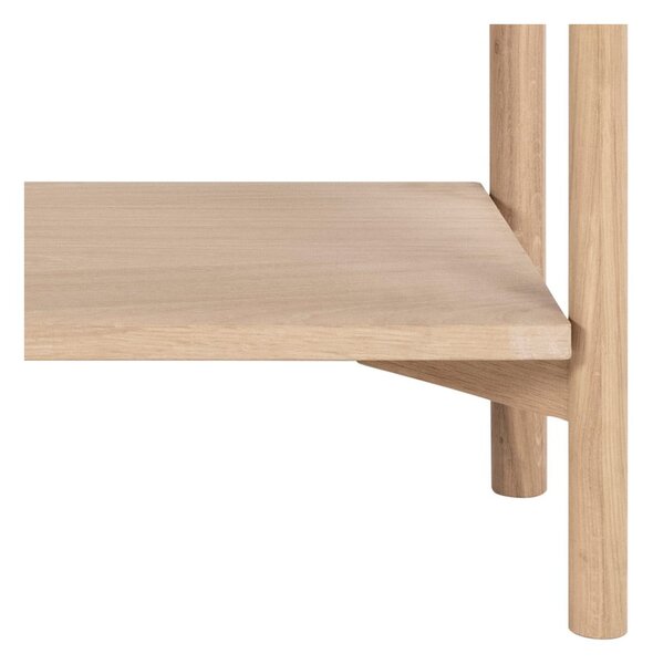 Knižnica v dekore duba v prírodnej farbe 169x88x30 cm Braidwood – Actona