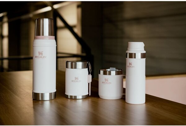 Svetloružový termo hrnček z nehrdzavejúcej ocele 350 ml Stay-Hot Camp Mug Rose Quartz – Stanley
